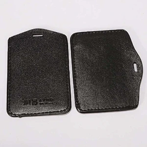 Custom PU leather id card holder leather business card holder