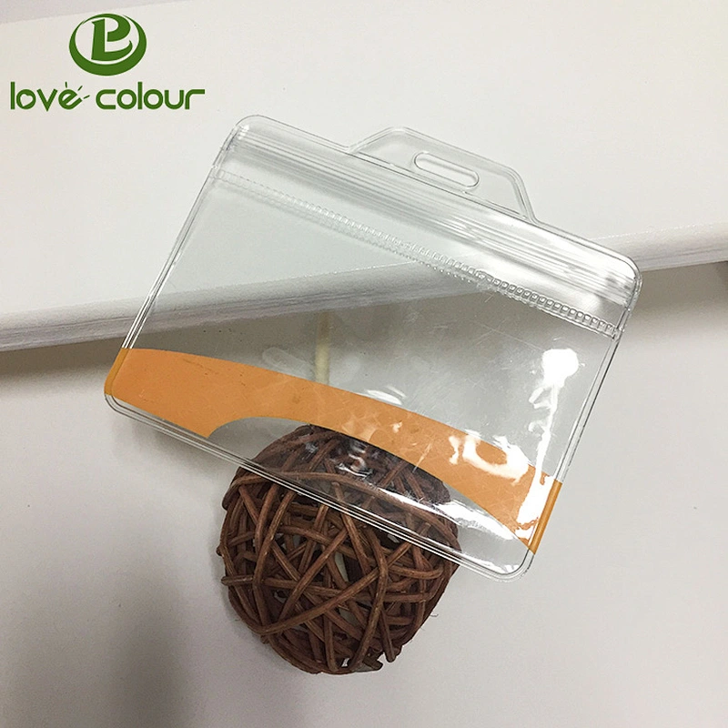 Wholesale ID card pouch/ Wholesale PVC Plastic waterproof Card Holder