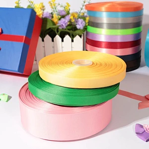 Custom printed satin polyester ribbons 1