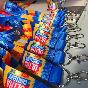 Polyester customized no minimum order heat transfer printing lanyard for promotion