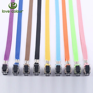 Promotional gift polyester sublimation printing stretch lanyard wholesale