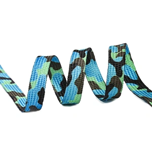 Hot Custom Sport Event Shoelace Polyester Printing Shoe Laces