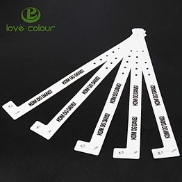 Eco Friendly Custom Hospital Vinyl Wristband for Patients Id