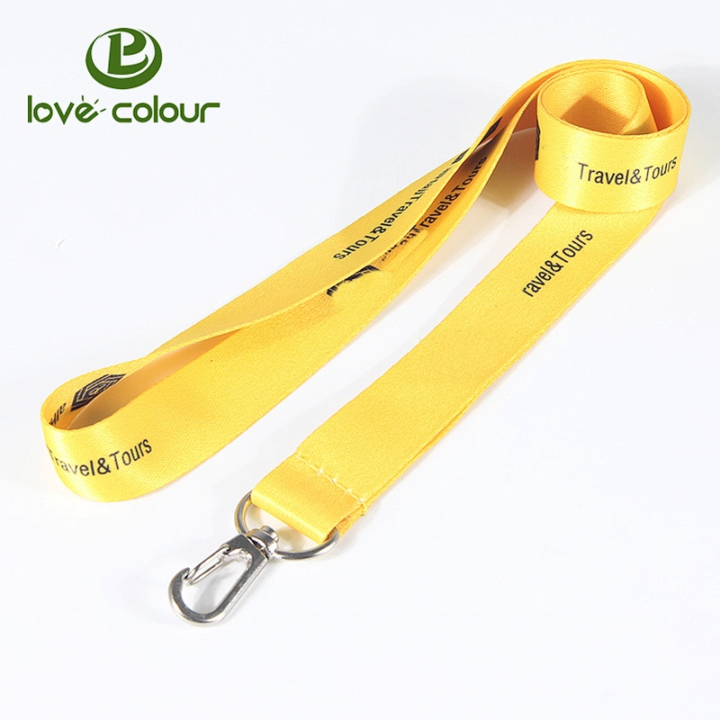 Free sample promotional custom lanyard strap with printing logo