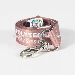 New product unique print keychain neck lanyard for id badge holder