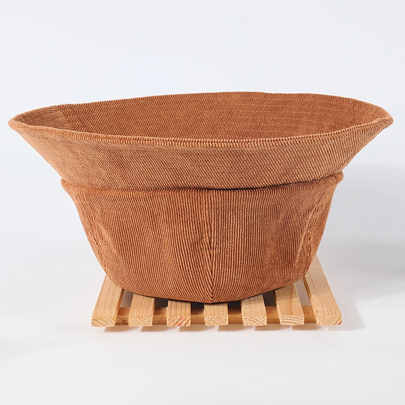 Promotional gift fashion custom cool corduroy fishman bucket hats