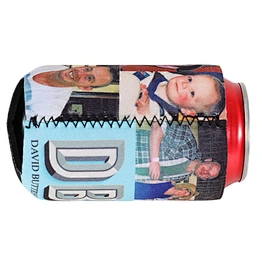 Professional factory custom printing logo neoprene stubby cooler for beer can bottle