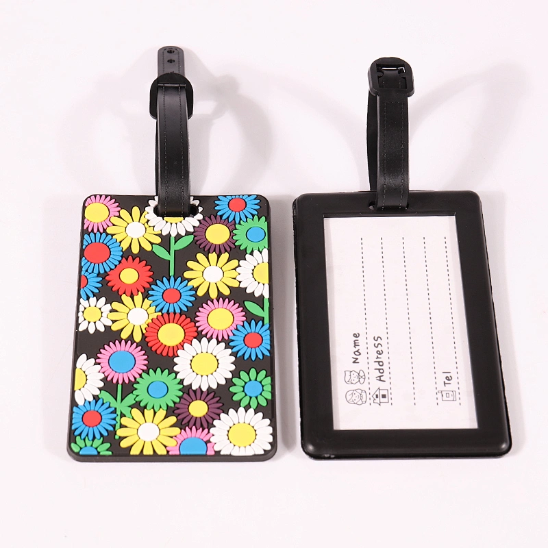 Custom printing standard size personalised luggage tags