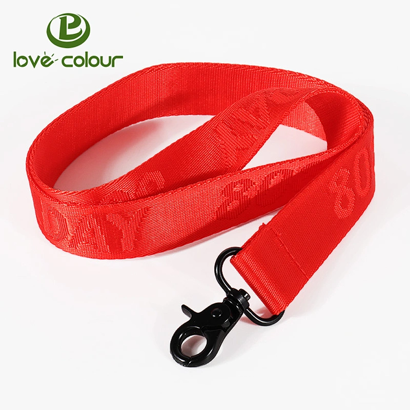 Custom Durable Nylon Lanyards Strap With Release Buckle