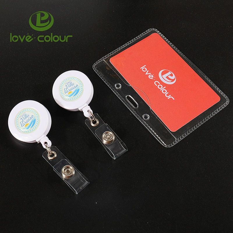 Custom Vertical Name ID Badge Card Holders