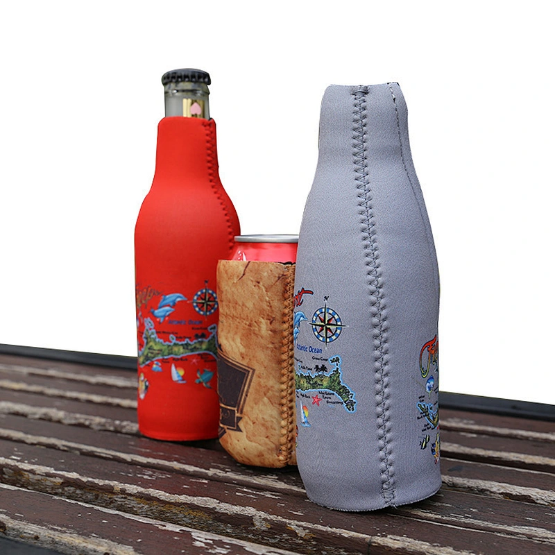 Professional Custom Neoprene Beer Bottle Bag Cooler for Wedding
