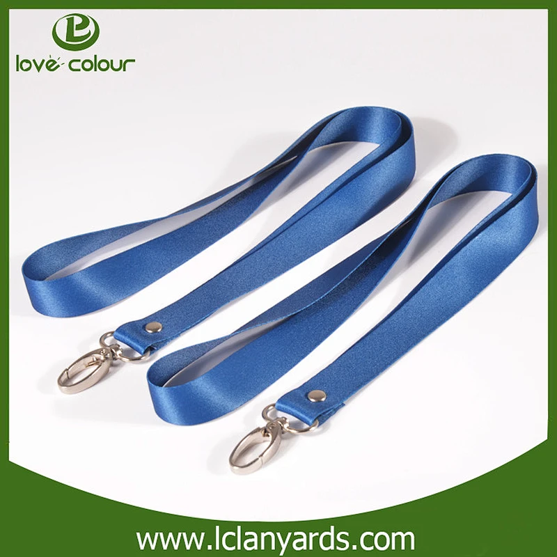 New custom polyester blank lanyard strap