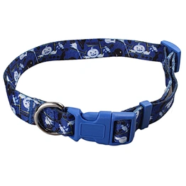 Safe outdoor luxury dog walking collars soft dog collar with custom logo