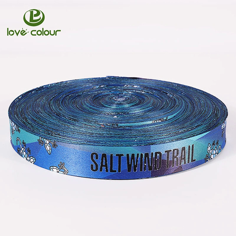 Polypropylene webbing with your own custom color/ logo/text/design