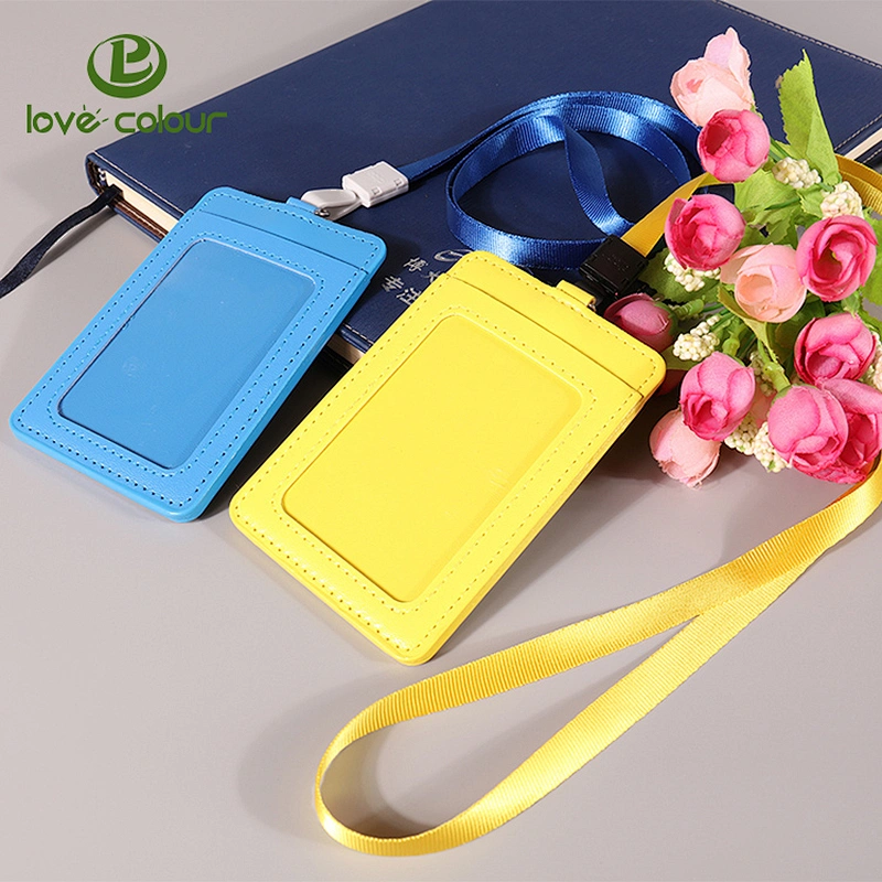 Lovecolour custom hanging badge holders/business badge name id holder