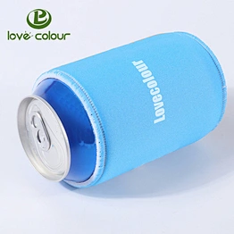Neoprene printing personalized beer can covers with bottom
