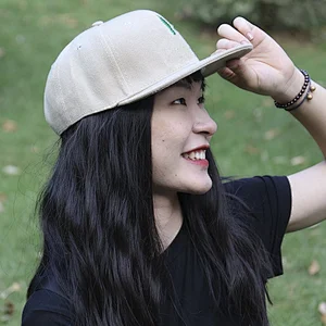 Custom Fashion Embroidery Cotton Trucker Hat Snapback Rapper Cap