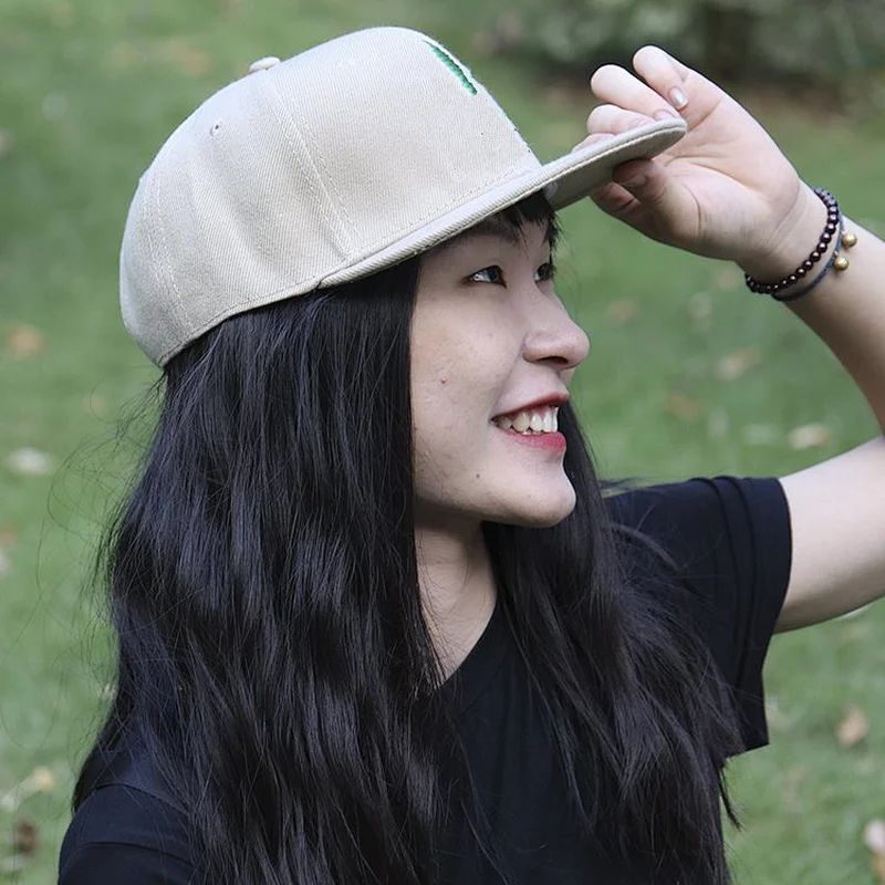 Custom Fashion Embroidery Cotton Trucker Hat Snapback Rapper Cap