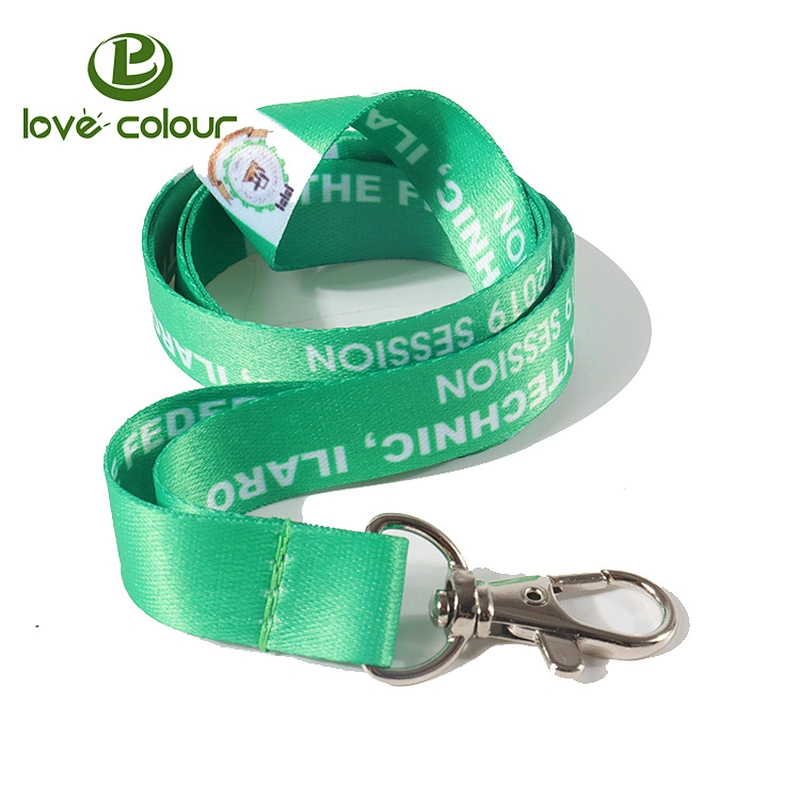 Personalised Custom Printed Event Id Badge Holder Lanyards Polyester Strap