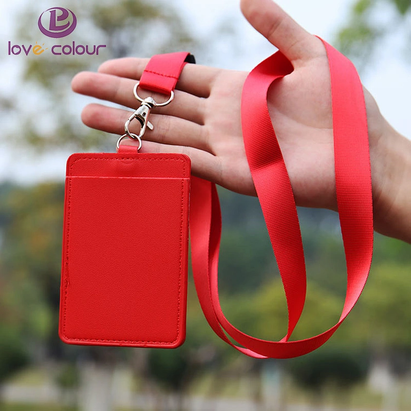 Custom Fashionable polyester identification cards holder lanyard tape