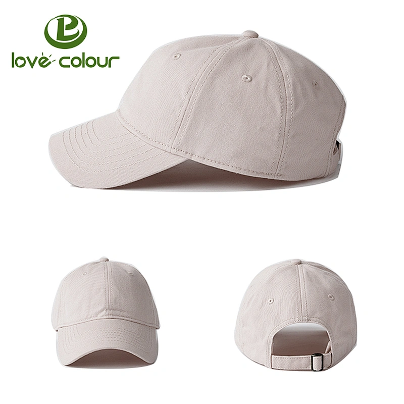New Customized 6 Panel Cotton Blank Dad Hat Baseball Caps