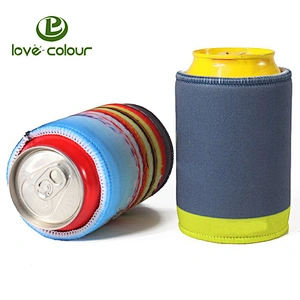 Hot Selling Custom Heat Transfer Neoprene Can Cooler Cover