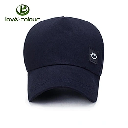 Good Quality Custom Cotton Men Navy Blue Baseball Cap For Sport