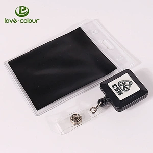 Custom nurse retractable waterproof badge holder