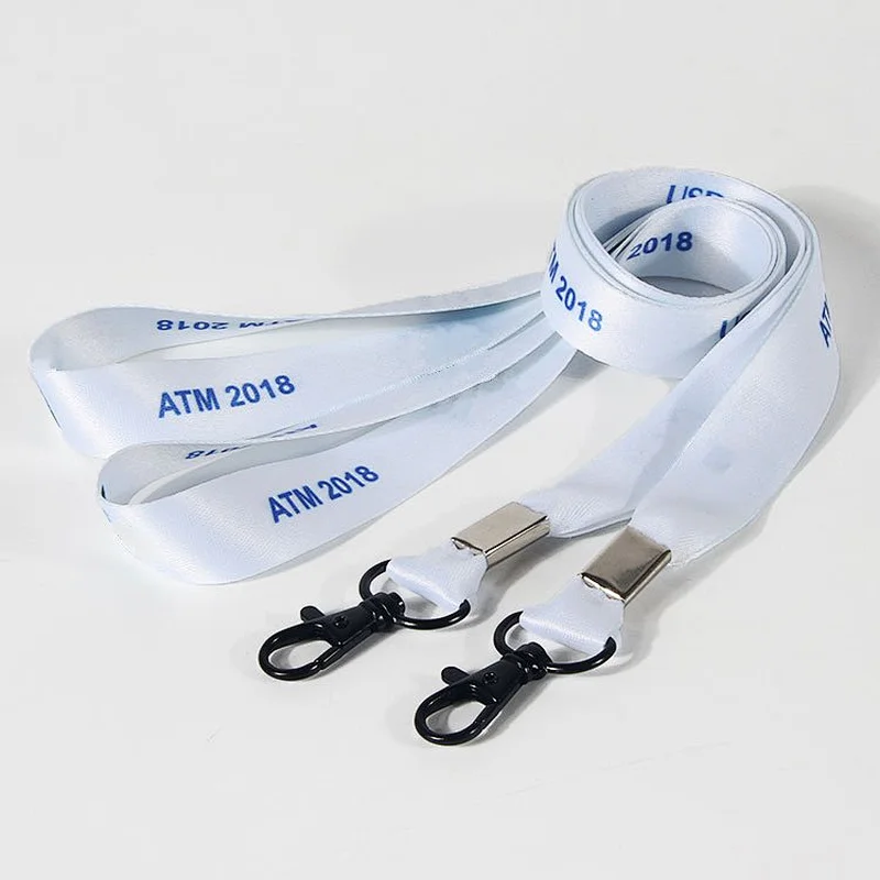 Cheap Personalized Custom Polyester Neck Keychain Lanyard Strap
