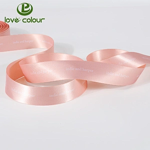 New products high quality custom polyester satin ribbon for decoration