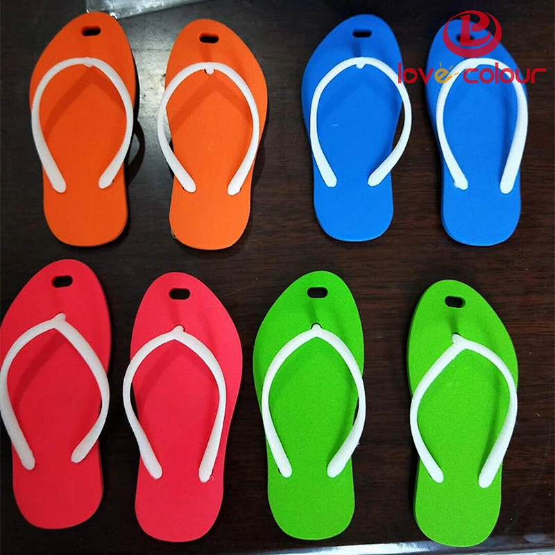 Travel Custom Cartoon PVC Soft Silicone Luggage Tags Rubber Bag Tags