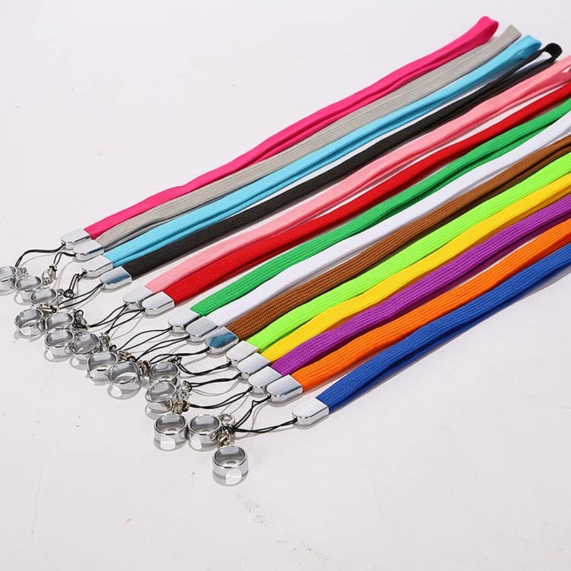 Customized Black eGo Lanyard With Ring E-cig Accessories