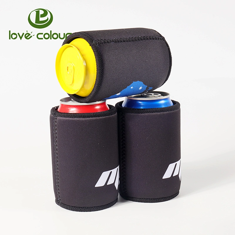 Custom Neoprene soft drink can cooler sleeve stubby holder