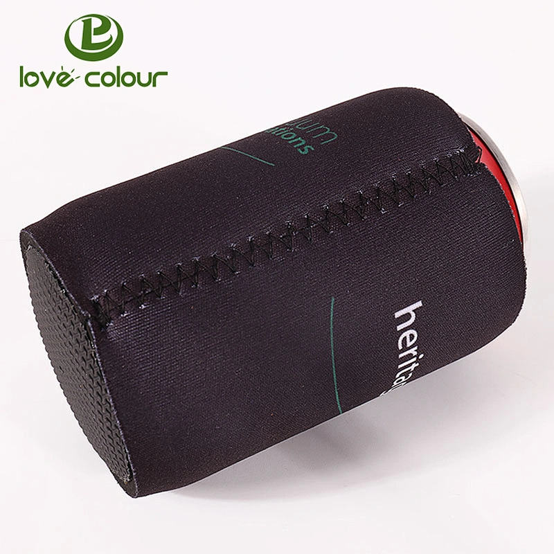 Custom insulated can beer cooler neoprene stubby holder for party