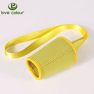 Custom logo lanyard glass holder for party