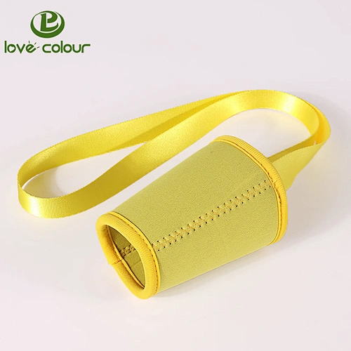 Custom logo lanyard glass holder for party