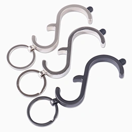 Portable Epidemic Zero Contact Elevator Door Opener Stick Brass Tools No Touch keychain Tools