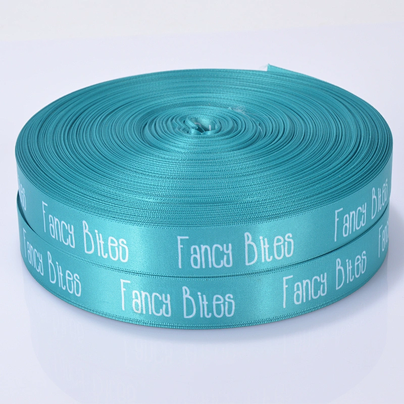 Good price customized high quality satin ribbon with custom logo