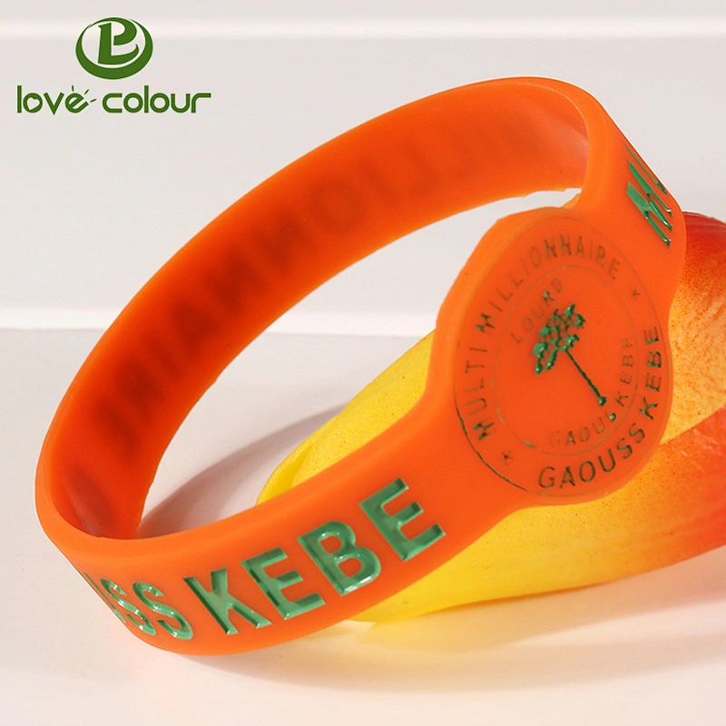 Factory custom made silicone black rubber wristbands bracelet for boys