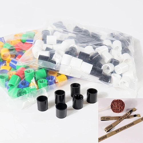 Colorful One way plastic snap closure wristband lock for wholesale