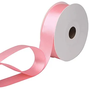 Factory OEM Printed Double/ Single Face Satin Ribbon For Wedding Christmas