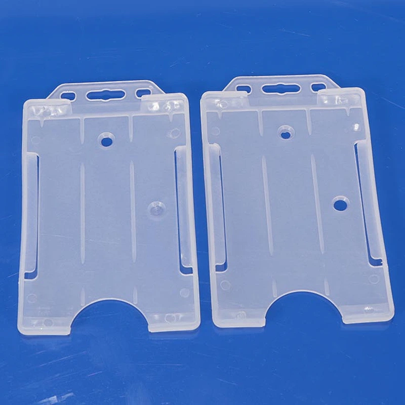Custom cheap price plastic sliding card holder