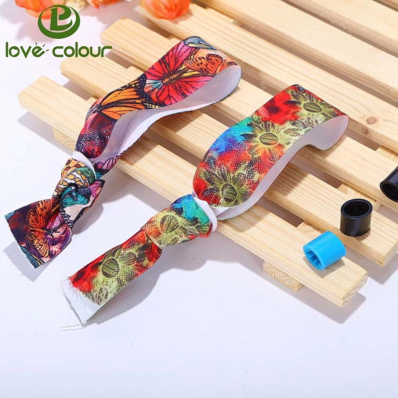 High quality girls using hair band custom hair elastic bundle tie