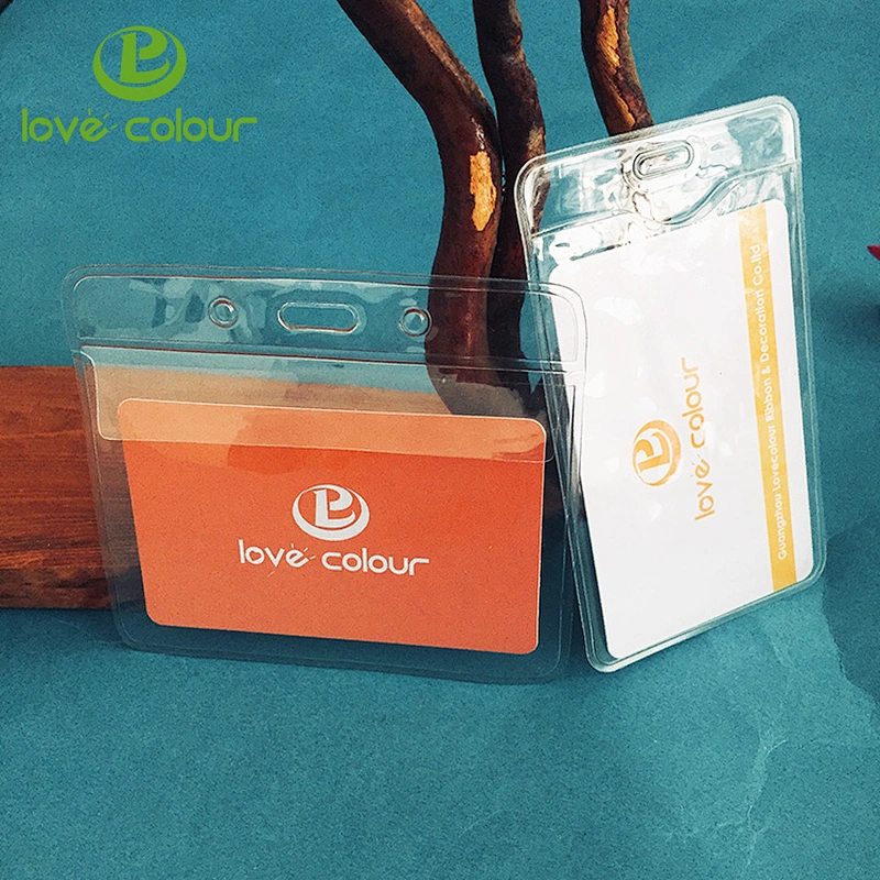 Custom New product waterproof pvc id card holder
