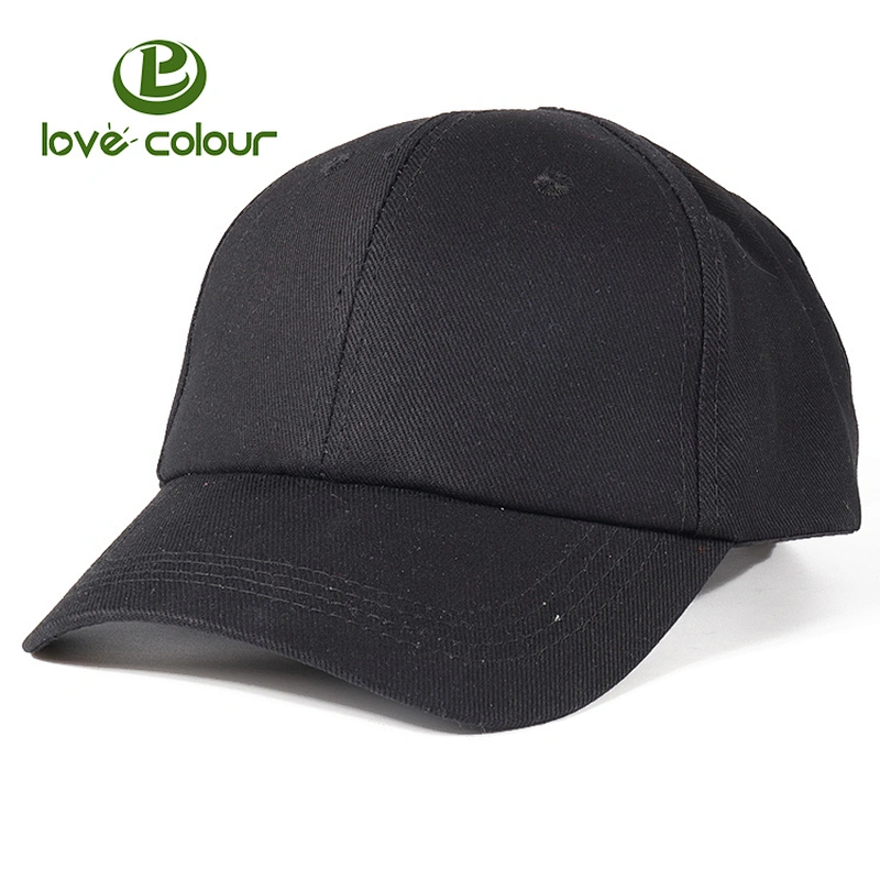 Professional custom 6 panel breathable baseball cap for travel
