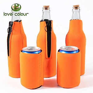 Factory Custom Wedding Neoprene Can Cooler Beer Bottle Sleeve Stubby Holders