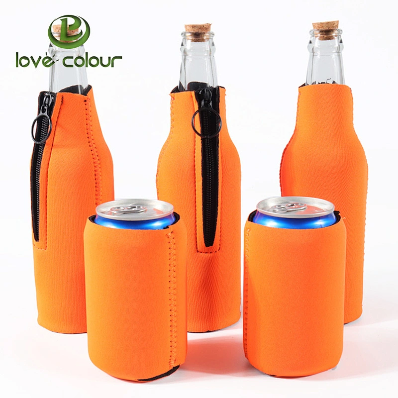 Factory Custom Wedding Neoprene Can Cooler Beer Bottle Sleeve Stubby Holders
