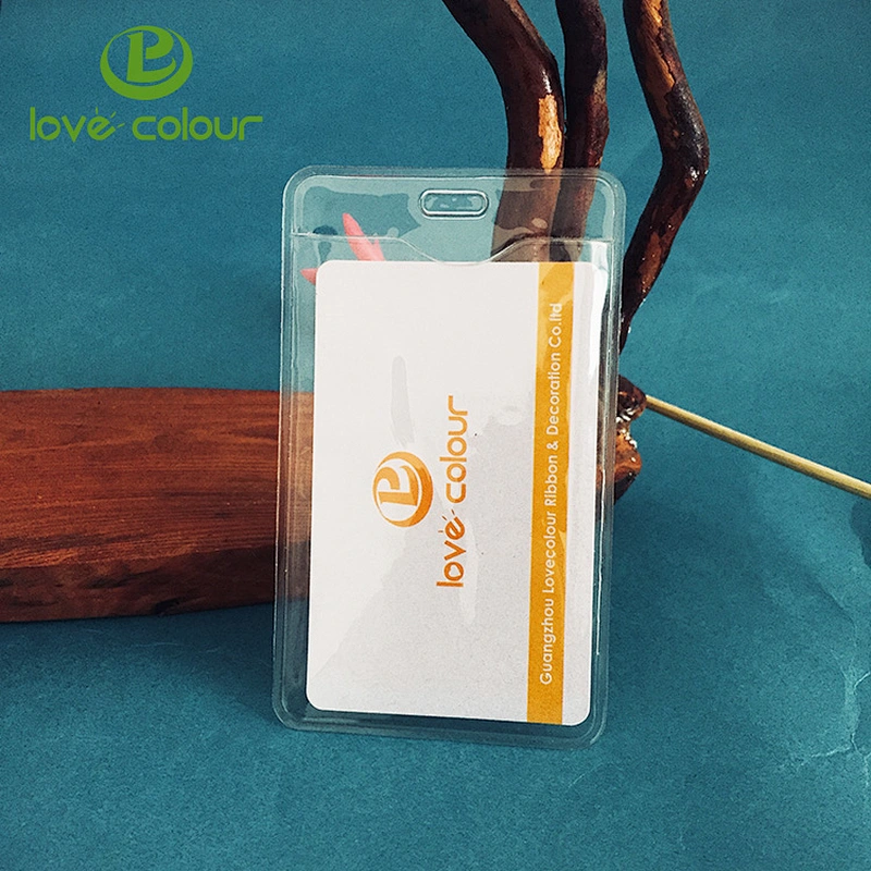 Custom New product waterproof pvc id card holder