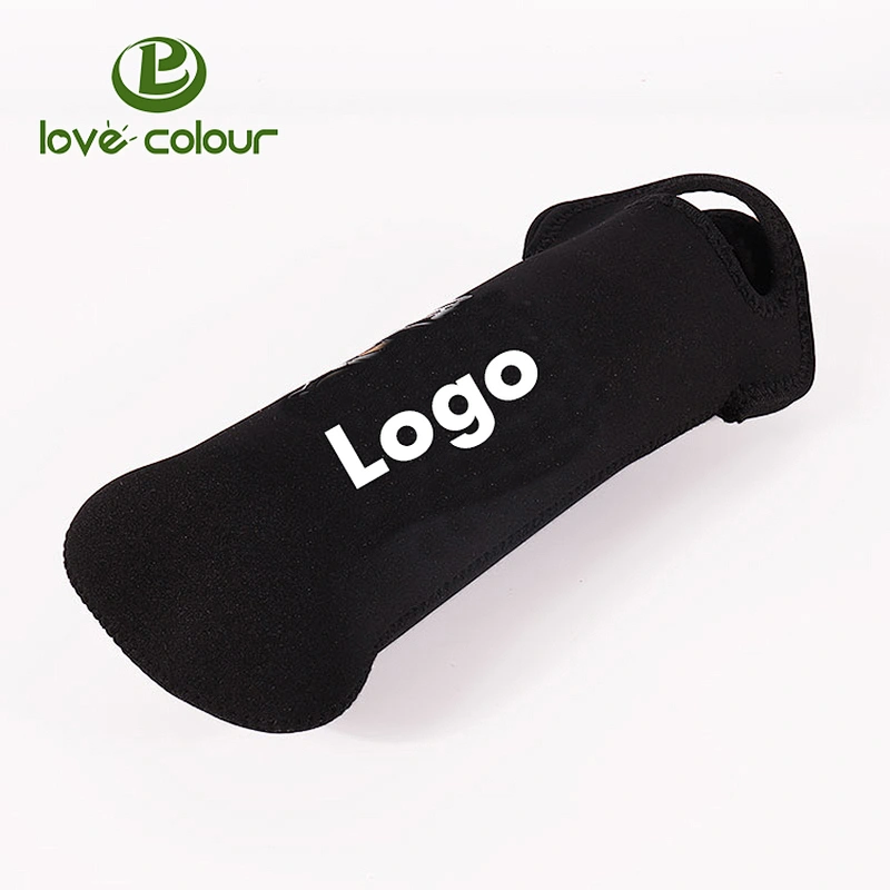 Promotional Black Wine Neoprene Coolers Imprinted
