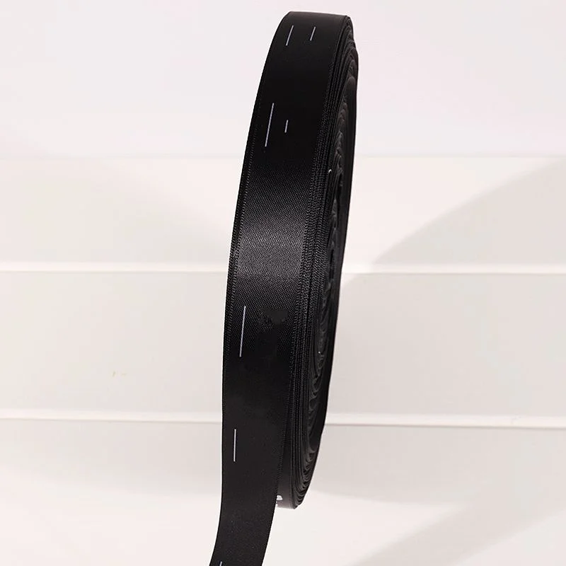 High Quality Wholesale Black Satin Ribbon For Promotion